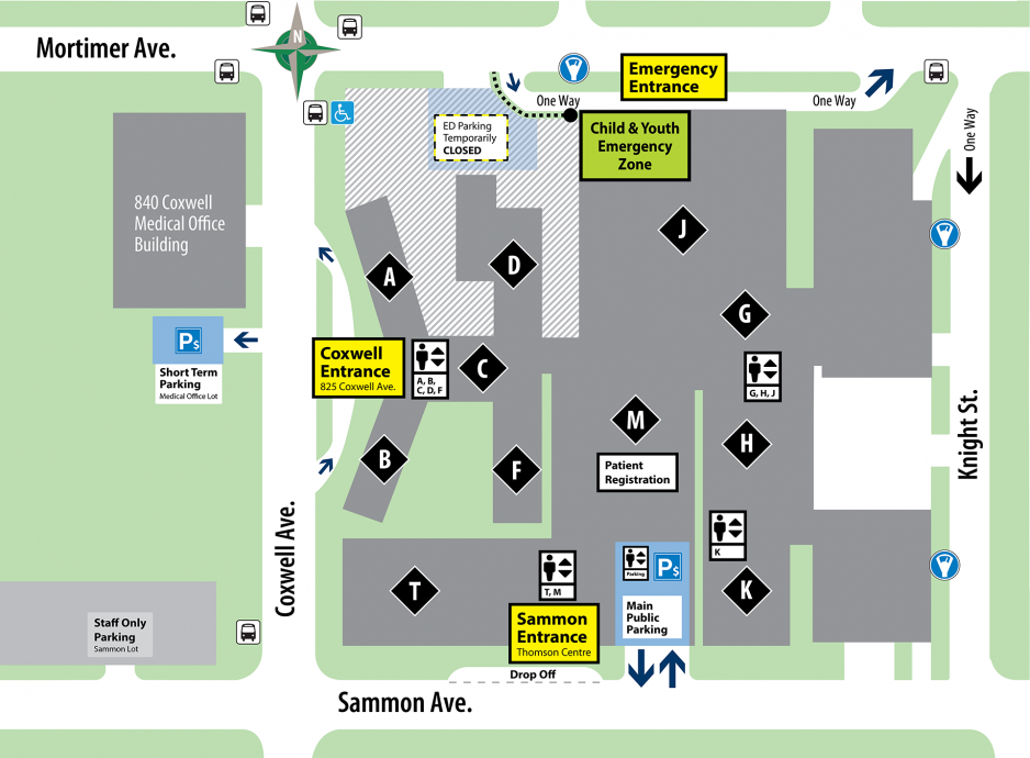 Parking Michael Garron Hospital, Toronto East Health Network (MGH/TEHN)